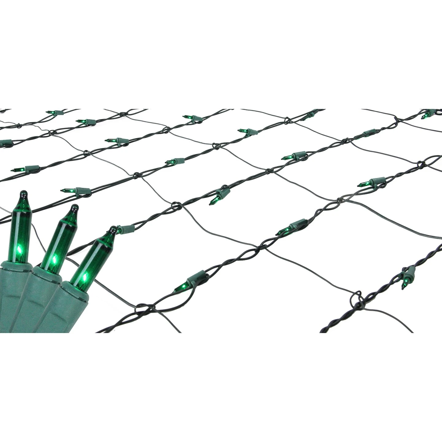Northlight Net Style Incandescent Christmas Lights - 4' X 6' - Green - Green Wire 5 Northlight Net Style Incandescent Christmas Lights - 4' X 6' - Green - Green Wire - Image 3