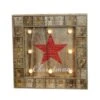 Northlight LED Lighted Advent Calendar Christmas Star Wall Decoration - 14"- Warm White Beige 2 Northlight LED Lighted Advent Calendar Christmas Star Wall Decoration - 14"- Warm White Beige -Northlight 5764636202480558752