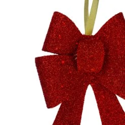 Northlight LED Lighted Tinsel Bow Christmas Decoration - 19"- Warm White Red 9 Northlight LED Lighted Tinsel Bow Christmas Decoration - 19"- Warm White Red -Northlight 5764636202505200288