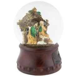 Northlight Christmas Nativity Musical Snow Globe - 5.5" Brown 12 Northlight Christmas Nativity Musical Snow Globe - 5.5" Brown -Northlight 5764663735924376800