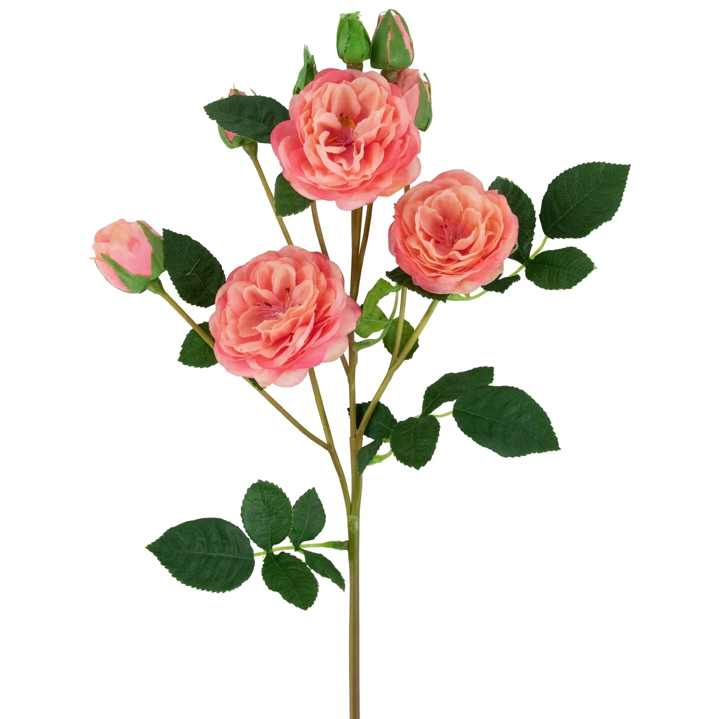 Northlight Real Touch™ Pink Artificial Camellia Rose Floral Sprays, Set Of 6 - 23" 7 Northlight Real Touch™ Pink Artificial Camellia Rose Floral Sprays, Set Of 6 - 23" - Image 5