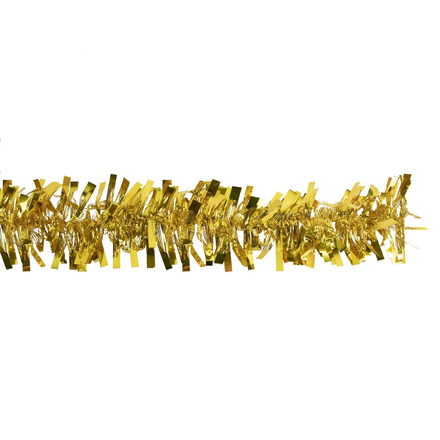 Northlight Boa Wide Cut Tinsel Commercial Christmas Garland - 50' X 3" - Gold - Unlit 6 Northlight Boa Wide Cut Tinsel Commercial Christmas Garland - 50' X 3" - Gold - Unlit - Image 4