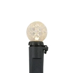 Northlight LED G12 Berry Christmas Lights - Warm White - 16' Black Wire - 50ct 13 Northlight LED G12 Berry Christmas Lights - Warm White - 16' Black Wire - 50ct -Northlight 5764899871366659088