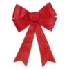 Northlight LED Lighted Sequin Christmas Bow Decoration - 16" - Color Changing Lights Red 2 Northlight LED Lighted Sequin Christmas Bow Decoration - 16" - Color Changing Lights Red -Northlight 5764970978172854944