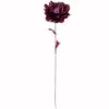 Northlight 20.75" Deep Red Feather Peony Artificial Christmas Floral Pick -Northlight 5764987815830872736
