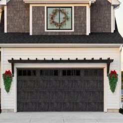 Northlight Colorado Spruce Artificial Christmas Teardrop Swag - 54" - Unlit Green -Northlight 5765087257392461008