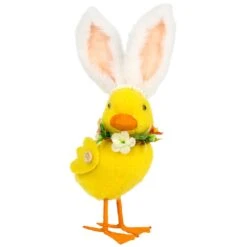 Northlight Duckling With Rabbit Ears Easter Figurine - 10" - Yellow 17 Northlight Duckling With Rabbit Ears Easter Figurine - 10" - Yellow -Northlight 5765127080406791184 2