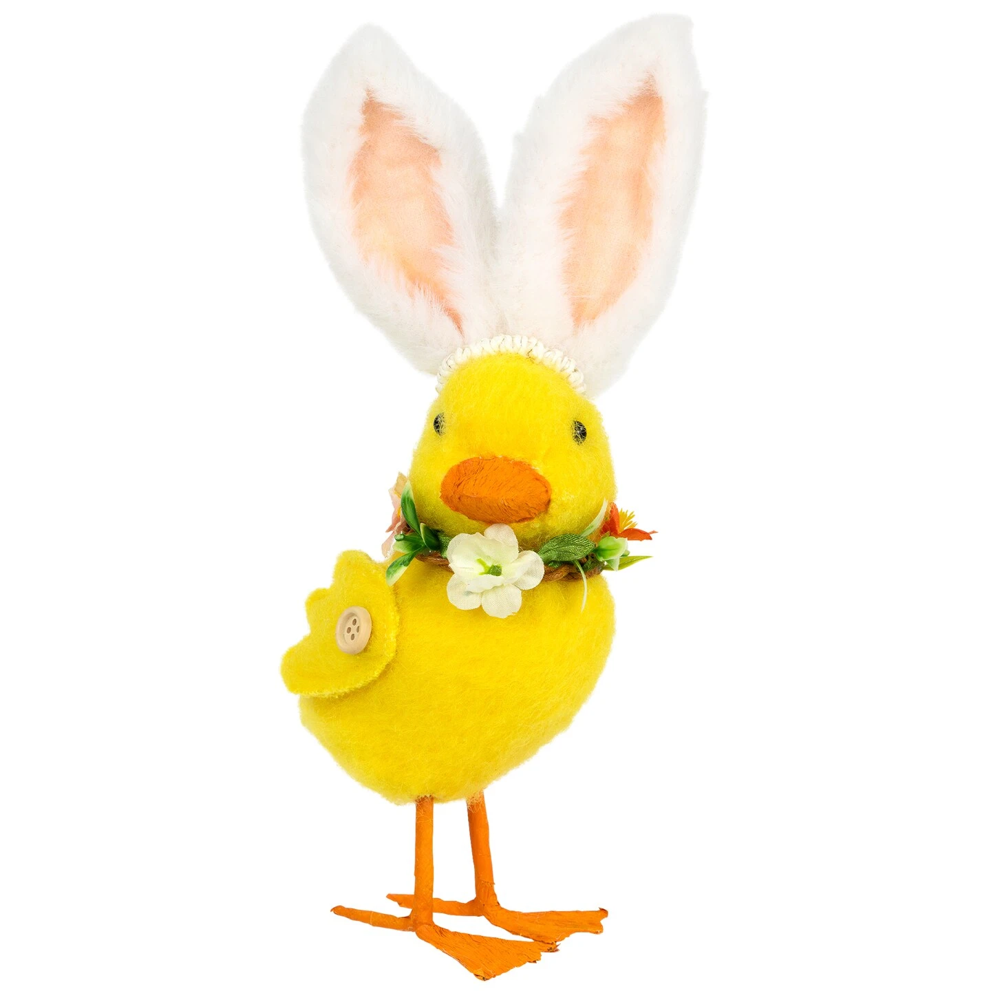 Northlight Duckling With Rabbit Ears Easter Figurine - 10" - Yellow 10 Northlight Duckling With Rabbit Ears Easter Figurine - 10" - Yellow - Image 8