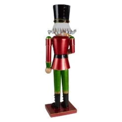 Northlight 23.75" Red And Green Metal Nutcracker Soldier Christmas Decoration 13 Northlight 23.75" Red And Green Metal Nutcracker Soldier Christmas Decoration -Northlight 5765131797945795808