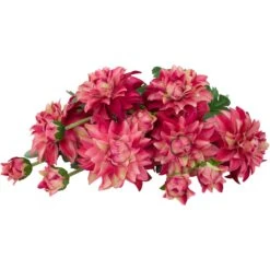 Northlight Real Touch™ Pink Dahlia Artificial Floral Sprays, Set Of 6 - 23" -Northlight 5765151343517779168