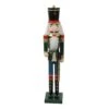 Northlight 36.75" Green And Black Christmas Nutcracker Soldier With Sword -Northlight 576841044274307744