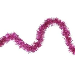 Northlight Shiny Traditional Tinsel Commercial Christmas Garland - 50' X 2" - Pink - Unlit 11 Northlight Shiny Traditional Tinsel Commercial Christmas Garland - 50' X 2" - Pink - Unlit -Northlight 576961560674427552 2