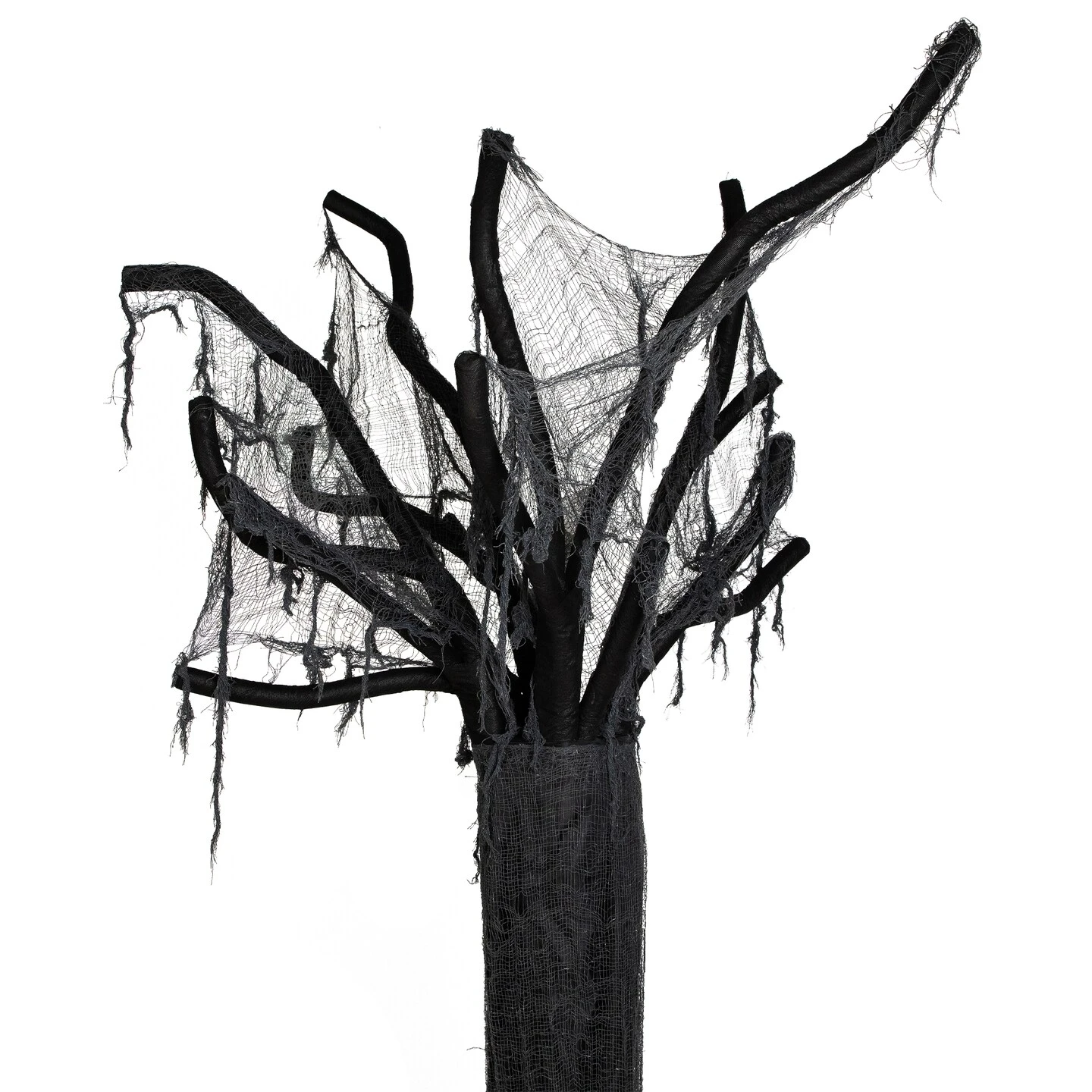 Northlight Standing Draped Ghost Tree Halloween Decoration - 7.5' - Black And Gray 7 Northlight Standing Draped Ghost Tree Halloween Decoration - 7.5' - Black And Gray - Image 5