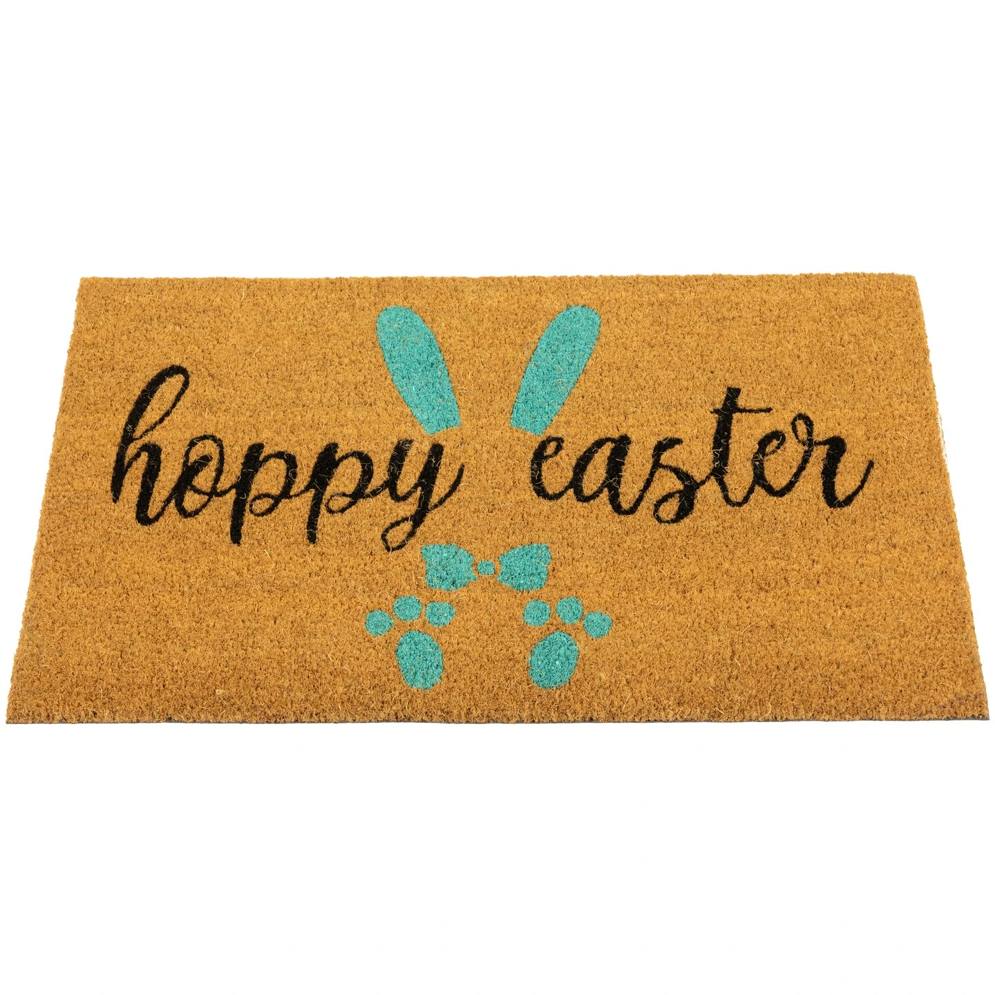 Northlight Natural Coir "Hoppy Easter" Outdoor Doormat - 18" X 30" Blue 6 Northlight Natural Coir "Hoppy Easter" Outdoor Doormat - 18" X 30" Blue - Image 4