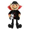 Northlight Lighted Count Dracula Vampire Halloween Plush Figure - 35" - Black And Red