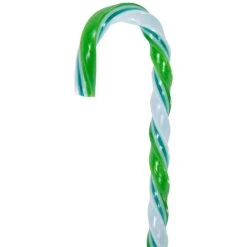 Northlight Twist Candy Cane Christmas Ornaments - 6" - Green And White - 12 Ct 16 Northlight Twist Candy Cane Christmas Ornaments - 6" - Green And White - 12 Ct -Northlight 61755851284960