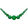 Northlight 6' Green Shiny And Matte Shatterproof Ball Christmas Swag -Northlight 61757188586464