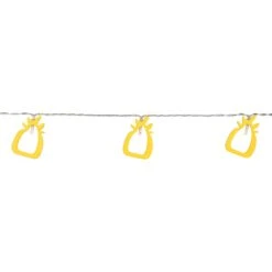 Northlight LED Pineapple Patio Light Set - Yellow - 4' Clear Wire - 10ct 16 Northlight LED Pineapple Patio Light Set - Yellow - 4' Clear Wire - 10ct -Northlight 62857397961904