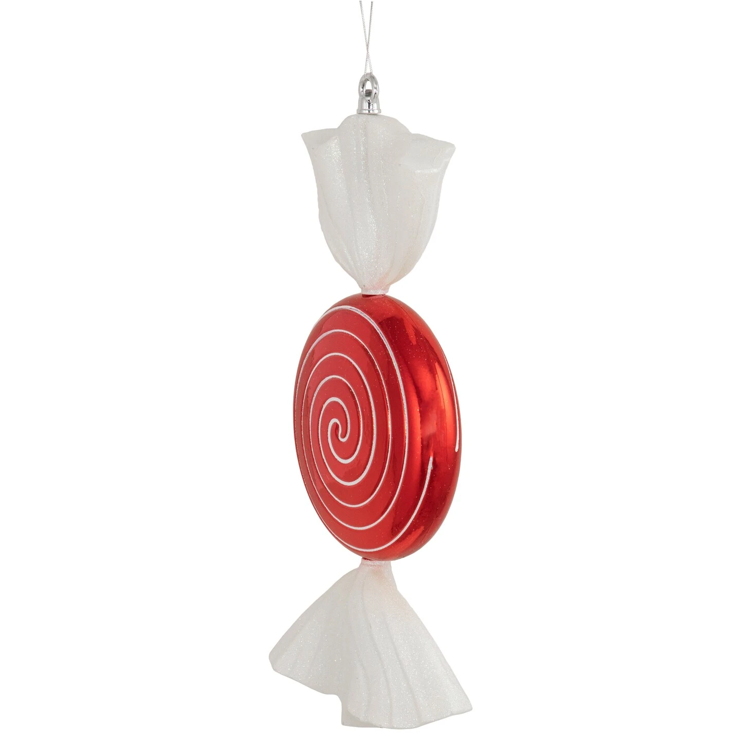 Northlight Swirl Peppermint Candy Shatterproof Commercial Christmas Ornament - 18" - Red 5 Northlight Swirl Peppermint Candy Shatterproof Commercial Christmas Ornament - 18" - Red - Image 3