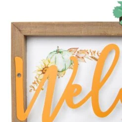Northlight Pumpkins And Sunflowers Welcome Fall Harvest Wall Sign - 11" Beige 16 Northlight Pumpkins And Sunflowers Welcome Fall Harvest Wall Sign - 11" Beige -Northlight 6917568567466868560
