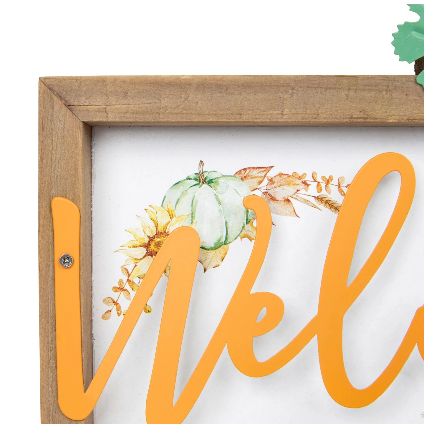 Northlight Pumpkins And Sunflowers Welcome Fall Harvest Wall Sign - 11" Beige 9 Northlight Pumpkins And Sunflowers Welcome Fall Harvest Wall Sign - 11" Beige - Image 7