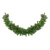 Northlight Pre-Lit Battery Operated Ashcroft Cashmere Pine Christmas Garland - 6' X 14"- Warm White LED Lights Green -Northlight 6917572628801240032