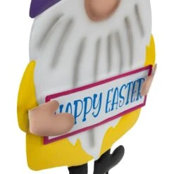 Northlight Happy Easter Gnomes Outdoor Garden Stakes - 27" - Set Of 2 Pink -Northlight 6917660748657256464