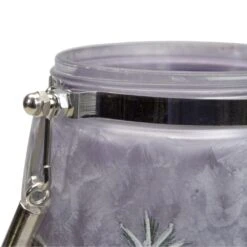 Northlight 6.25" Hand-Painted Pine Trees And Cardinals Flameless Glass Christmas Candle Holder Silver -Northlight 6917675254565192928