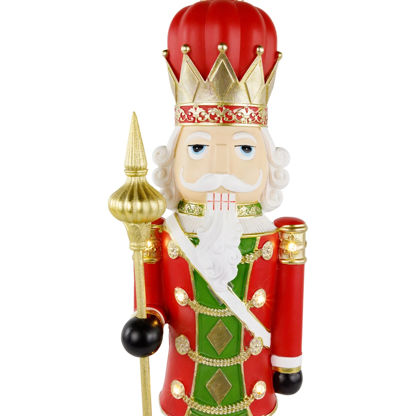 Northlight 22" Red And Gold Christmas Nutcracker With Scepter 9 Northlight 22" Red And Gold Christmas Nutcracker With Scepter - Image 7