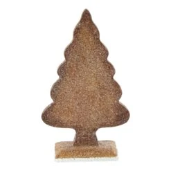 Northlight Glittered Gingerbread Tree Christmas Decoration - 8.25" Beige 16 Northlight Glittered Gingerbread Tree Christmas Decoration - 8.25" Beige -Northlight 6917675256098211040