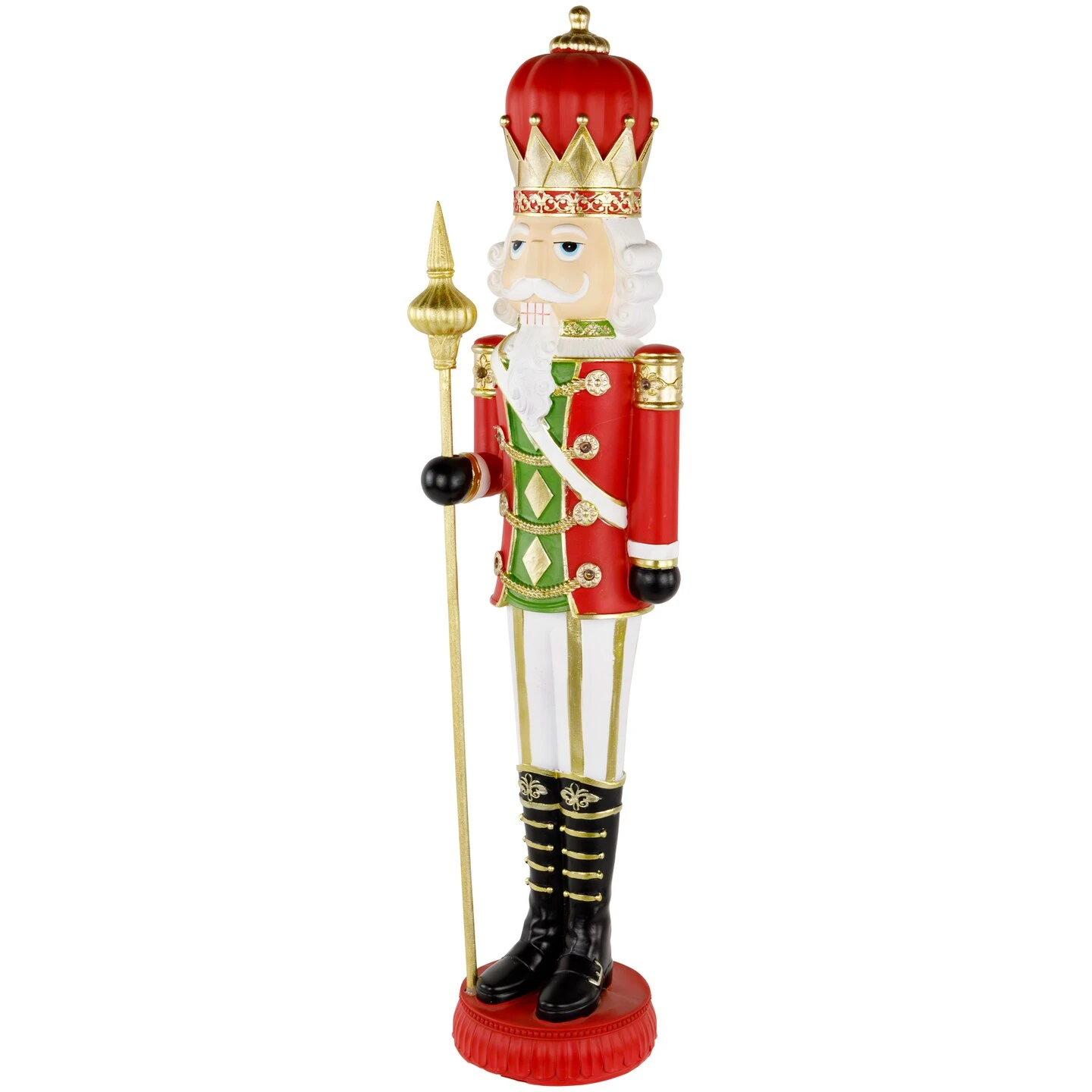 Northlight 22" Red And Gold Christmas Nutcracker With Scepter 8 Northlight 22" Red And Gold Christmas Nutcracker With Scepter - Image 6