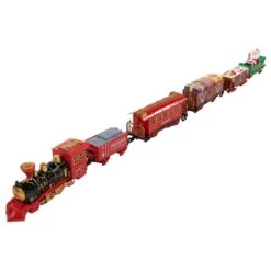 Northlight 22pc Red Battery Operated Lighted And Animated Christmas Train Set With Music And Sound 9 Northlight 22pc Red Battery Operated Lighted And Animated Christmas Train Set With Music And Sound -Northlight 6917892481734271648