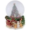Northlight Gifts Under The Christmas Tree Musical Snow Globe - 6.5" Green 2 Northlight Gifts Under The Christmas Tree Musical Snow Globe - 6.5" Green -Northlight 6917892481800475296
