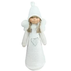 Northlight Snowy Woodlands Girl Angel Christmas Figurine - 14.5" - White 7 Northlight Snowy Woodlands Girl Angel Christmas Figurine - 14.5" - White -Northlight 6917909320214373024 2