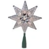Northlight 8" Lighted Silver And Clear Mosaic Star Christmas Tree Topper - Clear Lights 1 Northlight 8" Lighted Silver And Clear Mosaic Star Christmas Tree Topper - Clear Lights -Northlight 6917909321114575520