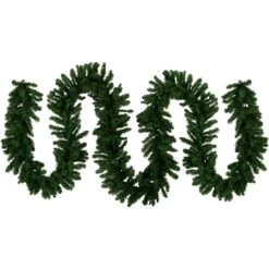 Northlight Balsam Pine Artificial Commercial Christmas Garland - 50' X 12" - Unlit Green