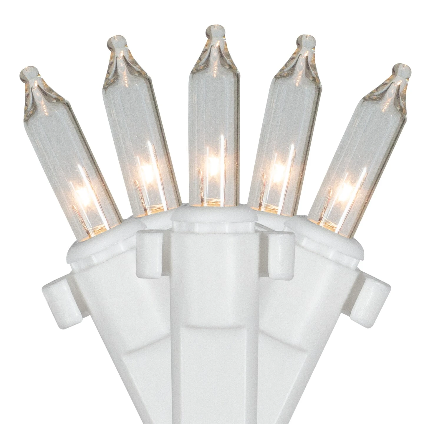 Northlight Mini Net Style Column Wrap Christmas Lights - 2' X 8' - Clear - White Wire 7 Northlight Mini Net Style Column Wrap Christmas Lights - 2' X 8' - Clear - White Wire - Image 5