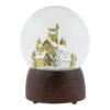 Northlight Christmas Village In The Woods Musical Snow Globe - 6.5" Gold 2 Northlight Christmas Village In The Woods Musical Snow Globe - 6.5" Gold -Northlight 6918029836630745760