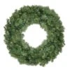 Northlight Pre-Lit B/O Canadian Pine Christmas Wreath With Timer - 24" - Multicolor LED Lights Green