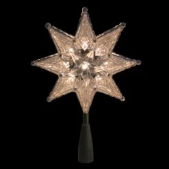 Northlight 8" Lighted Silver And Clear Mosaic Star Christmas Tree Topper - Clear Lights 9 Northlight 8" Lighted Silver And Clear Mosaic Star Christmas Tree Topper - Clear Lights -Northlight 6918029837896901280