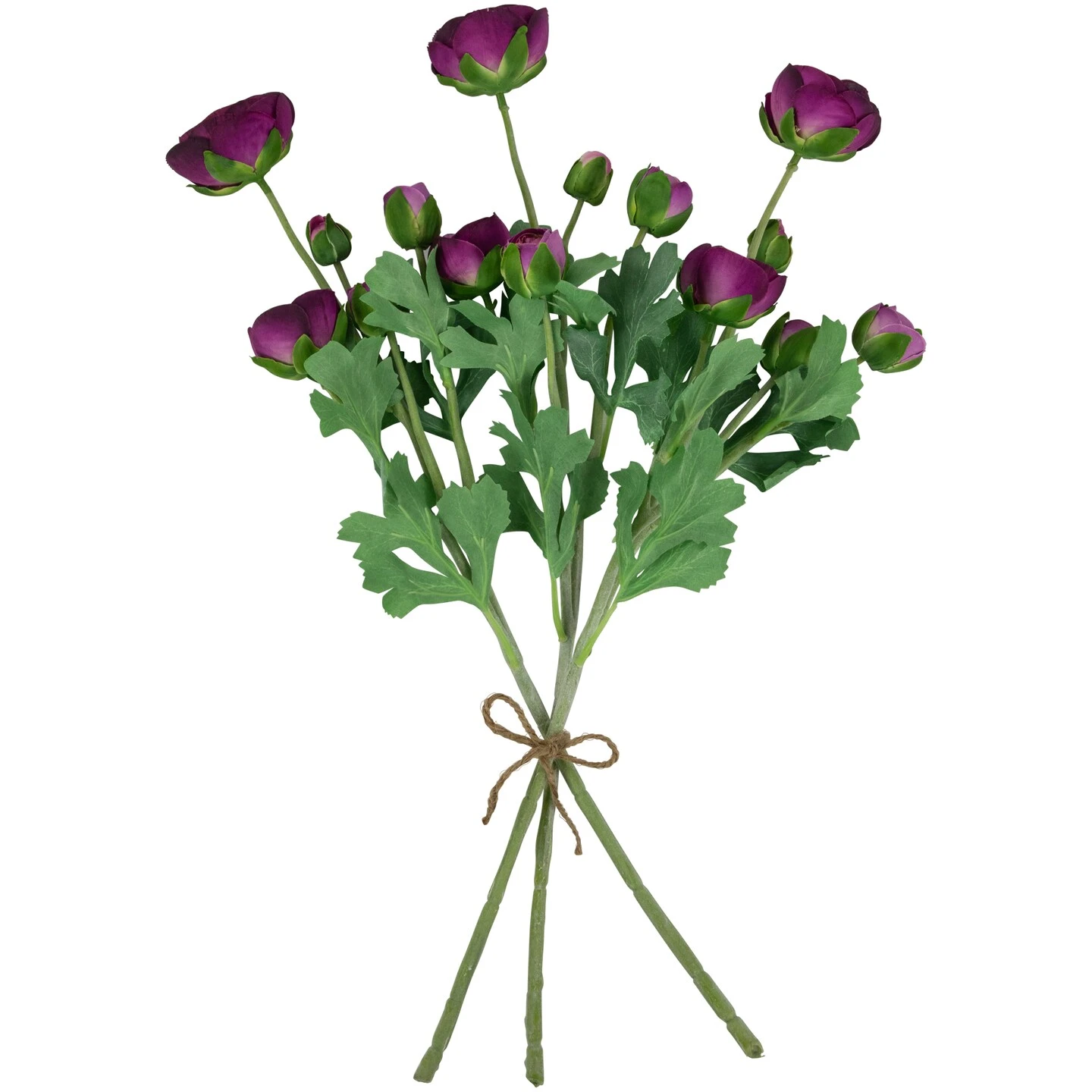 Northlight Real Touch™ Light Plum Purple Ranunculus Artificial Floral Sprays, Set Of 6 - 21" 7 Northlight Real Touch™ Light Plum Purple Ranunculus Artificial Floral Sprays, Set Of 6 - 21" - Image 5
