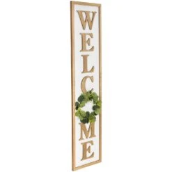 Northlight "Welcome" Wooden Framed Outdoor Porch Sign- 40" Brown 15 Northlight "Welcome" Wooden Framed Outdoor Porch Sign- 40" Brown -Northlight 6918052563340748816