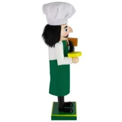 Northlight 14" Green And White Wooden Christmas Nutcracker Pizza Maker 13 Northlight 14" Green And White Wooden Christmas Nutcracker Pizza Maker -Northlight 6918072847827027168