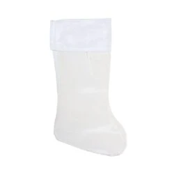 Northlight Traditional Velveteen Christmas Stocking - 19" - White 9 Northlight Traditional Velveteen Christmas Stocking - 19" - White -Northlight 8070479209792135840