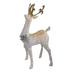 Northlight Lighted Standing Buck Outdoor Christmas Decoration - 48" - Warm White Lights 15 Northlight Lighted Standing Buck Outdoor Christmas Decoration - 48" - Warm White Lights -Northlight 8070479210894713504 2