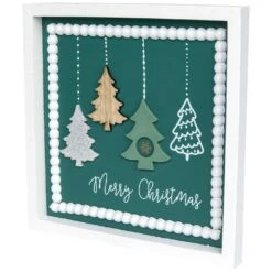 Northlight Merry Christmas Trees Framed Wall Art- 9.5" X 9.5" White 14 Northlight Merry Christmas Trees Framed Wall Art- 9.5" X 9.5" White -Northlight 8070680403549437776