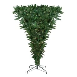 Northlight 7.5' Pre-Lit Green Spruce Artificial Upside Down Christmas Tree - Clear Lights 17 Northlight 7.5' Pre-Lit Green Spruce Artificial Upside Down Christmas Tree - Clear Lights -Northlight 8070813985426367136 2