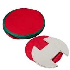 Northlight 12” Red And Green Christmas Light Storage Organizer With Clear Window 9 Northlight 12” Red And Green Christmas Light Storage Organizer With Clear Window -Northlight 8070830823694000800