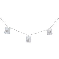 Northlight LED Mini Metal Lanterns Christmas Light Set - 6.25' Clear Wire - 10ct White 13 Northlight LED Mini Metal Lanterns Christmas Light Set - 6.25' Clear Wire - 10ct White -Northlight 8070830823907910304