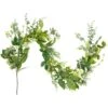 Northlight Mixed Foliage And Daisy Spring Garland - 5' Green -Northlight 88857915017296